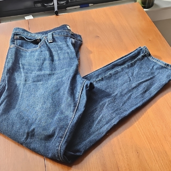 Madewell Men's Relaxed Taper Denim Jeans - Picture 1 of 5